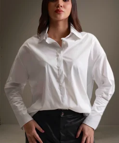 Oxford-Shirt-Painted-Blue-Butterfly