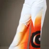 Pants-Painted-Orange-Flower