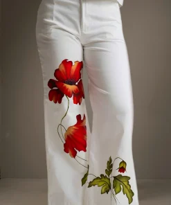 Pants-Painted-Red-Flower