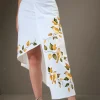Skirt-Irregular-Painted-Birds