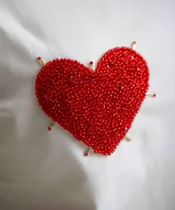 T-Shirt-Embroidery-Red-Heart